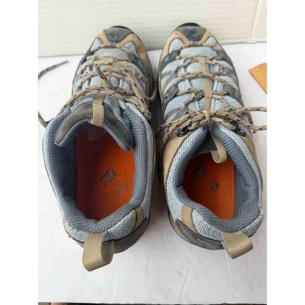Merrell Siren Tan Gray Vibram Low Top Mesh Lace Up Sport Hiking Sneaker Shoes 9 - Picture 8 of 9